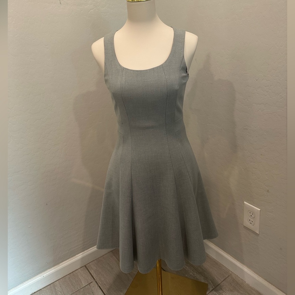 NWT H and M  Skater Tank dress in  soft Grey!‎